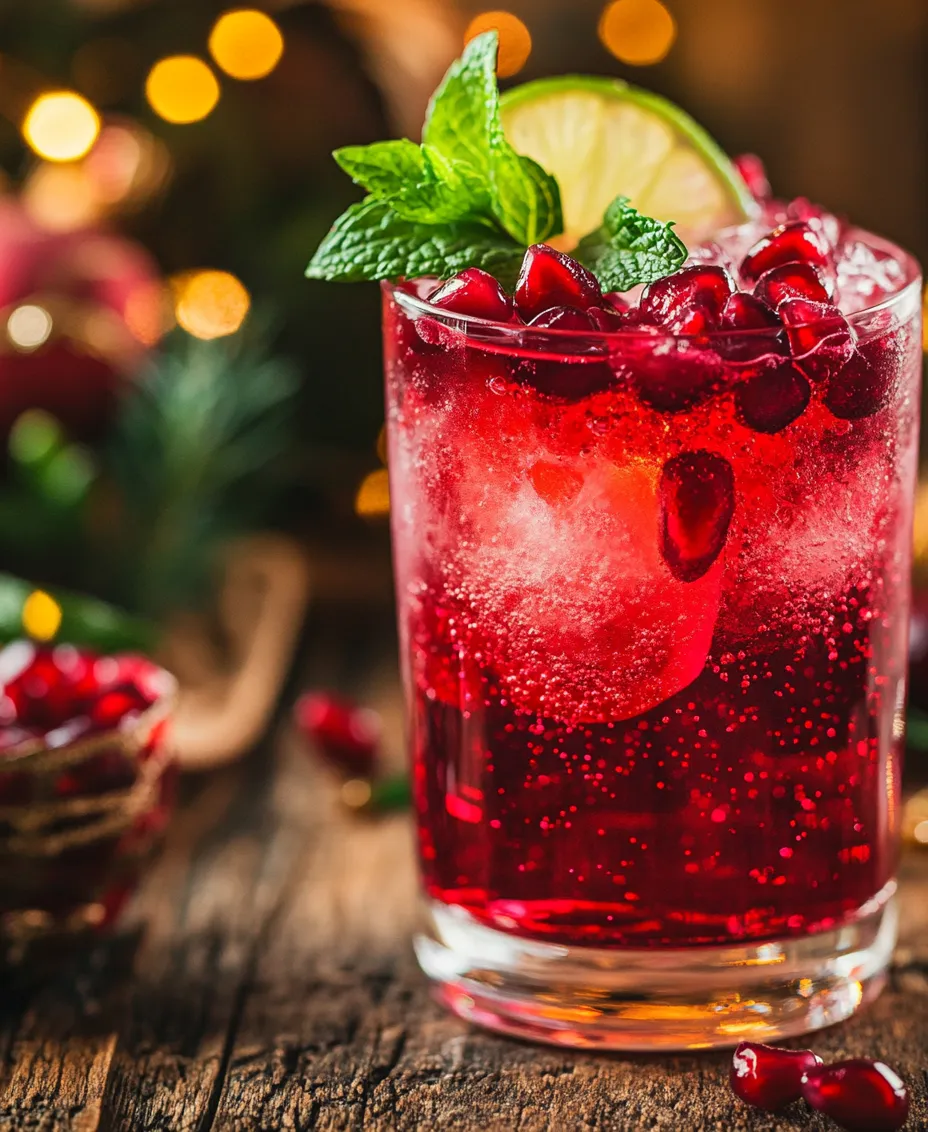 As the holiday season approaches, the search for festive beverages that cater to all tastes becomes paramount. Enter the mocktail—a delightful, non-alcoholic alternative that allows everyone to partake in the celebratory spirit. This year, we invite you to indulge in the Glistening Poinsettia Mocktail, a vibrant drink that captures the essence of the season with its rich colors and refreshing flavors. Whether you're hosting a holiday gathering or looking for a festive drink to enjoy on your own, this mocktail stands out as a perfect choice, combining health benefits with aesthetic appeal.