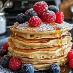 At the heart of any great pancake recipe is the flour, and in this case, we turn to all-purpose flour for its versatility and reliability. All-purpose flour is finely milled and has just the right amount of protein content, typically around 10-12%. This balance is crucial for achieving the ideal pancake texture—fluffy yet sturdy enough to hold up to toppings like syrup, fruit, or whipped cream.