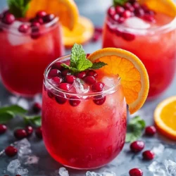 As the holiday season approaches, the air fills with excitement and joy, and gatherings with family and friends become the highlight of the festivities. One of the most cherished aspects of these celebrations is the array of delightful drinks that accompany them, bringing cheer and warmth to every occasion. Festive drinks not only quench thirst but also add a vibrant touch to the holiday table, inviting everyone to partake in the merriment. Among the array of options, the Jolly Red Rudolph Punch stands out as a colorful and refreshing non-alcoholic beverage that caters to guests of all ages.