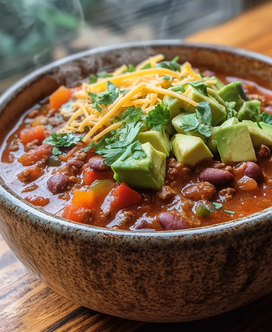 Chili is more than just a dish; it's a warm embrace in a bowl, a comforting staple that has graced kitchens across the globe for centuries. Whether enjoyed on a chilly winter evening or served at a summer barbecue, chili resonates with people for its rich flavors and hearty texture. This Hearty High Protein Beef Chili takes the classic recipe up a notch, not only by delivering a delightful medley of tastes but also by ensuring you meet your dietary needs with its high protein content.