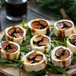 When it comes to appetizers that impress, Fig and Goat Cheese Pinwheels stand out as a sophisticated yet simple option. The harmonious blend of creamy goat cheese, sweet dried figs, and fragrant rosemary creates an exquisite flavor profile that tantalizes the taste buds. Not only are these pinwheels visually appealing, but they also offer a delightful contrast of textures, from the smoothness of the cheese to the chewy figs and the crisp tortillas. Whether you're hosting a dinner party, planning a brunch, or simply looking for a nutritious snack, these pinwheels are sure to be a hit.
