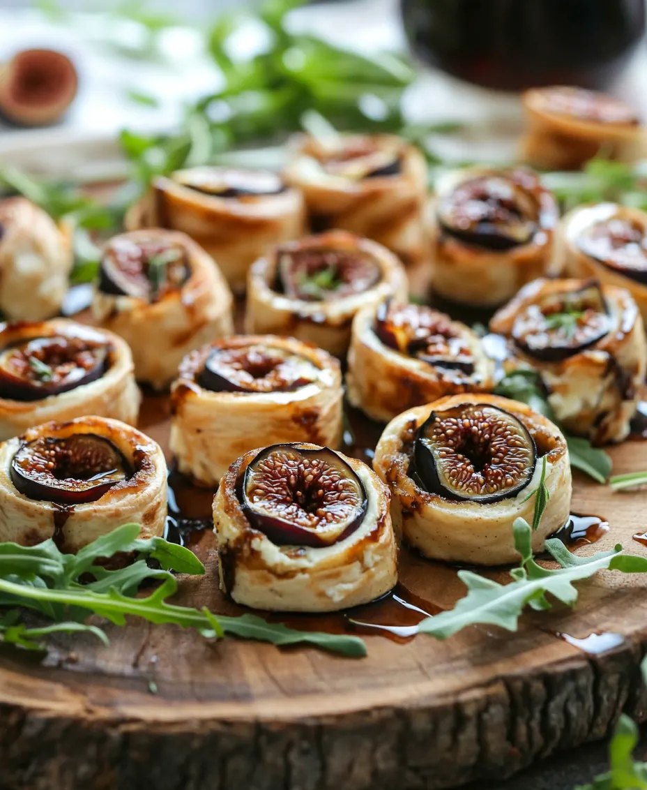 When it comes to appetizers that impress, Fig and Goat Cheese Pinwheels stand out as a sophisticated yet simple option. The harmonious blend of creamy goat cheese, sweet dried figs, and fragrant rosemary creates an exquisite flavor profile that tantalizes the taste buds. Not only are these pinwheels visually appealing, but they also offer a delightful contrast of textures, from the smoothness of the cheese to the chewy figs and the crisp tortillas. Whether you're hosting a dinner party, planning a brunch, or simply looking for a nutritious snack, these pinwheels are sure to be a hit.
