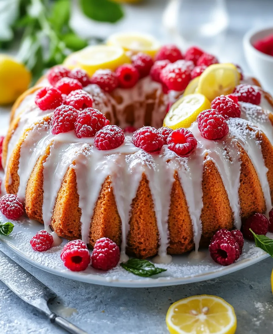 When it comes to baking, few combinations are as delightful as the pairing of lemon and raspberry. This vibrant duo brings a refreshing brightness that can transform even the simplest of baked goods into something extraordinary. Today, we are diving into the world of Lemon Raspberry Pound Cake Delight, a recipe that captures the essence of summer with its zesty citrus flavor and luscious berry sweetness.