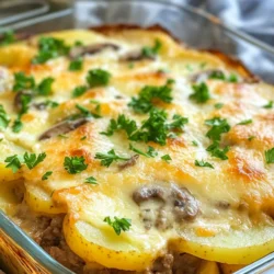 Creating a delicious Cheesy Beef and Potato Casserole starts with understanding its core components. Each ingredient plays a vital role in contributing to the dish's overall flavor, texture, and nutritional value. Here’s a closer look at what you’ll need: