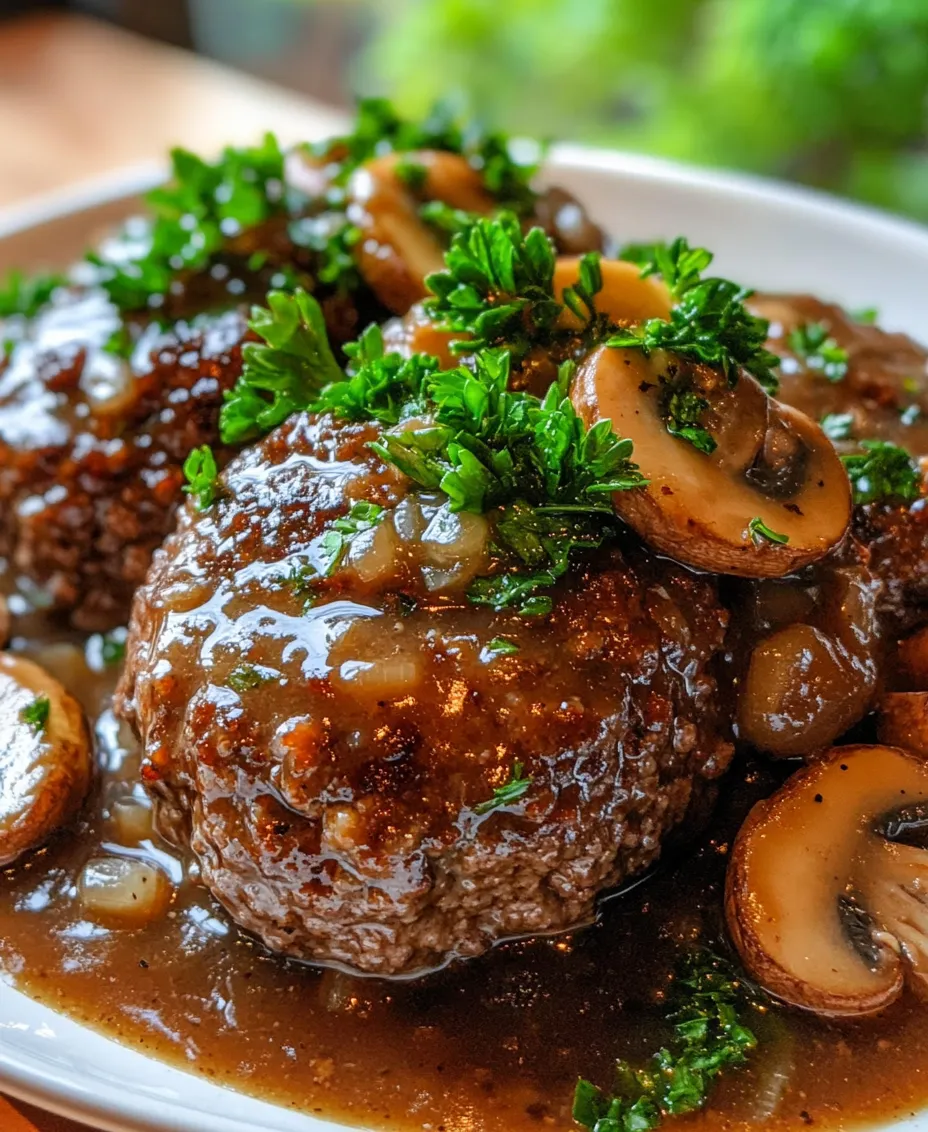 Salisbury steak has a rich history dating back to the 19th century, where it was initially created by Dr. James Salisbury, an American physician who believed in the health benefits of ground beef. His version was a simple preparation, often served with vegetables and gravy, aimed at providing a nutritious meal. Over the years, Salisbury steak has evolved, becoming a staple in American cuisine, often associated with school cafeterias and classic diners.