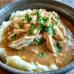 In the world of comfort food, few dishes can rival the heartwarming appeal of a savory chicken and gravy meal. The aroma of tender chicken simmering in a rich, creamy gravy evokes a sense of nostalgia and warmth, making it a favorite for families and home cooks alike. This Crockpot Comfort: Chicken & Gravy Delight not only promises a delectable taste but also offers the convenience of slow cooking, allowing the flavors to meld beautifully while you go about your day. Perfect for busy families or anyone looking to simplify their cooking routine, this recipe is designed for ease and satisfaction.
