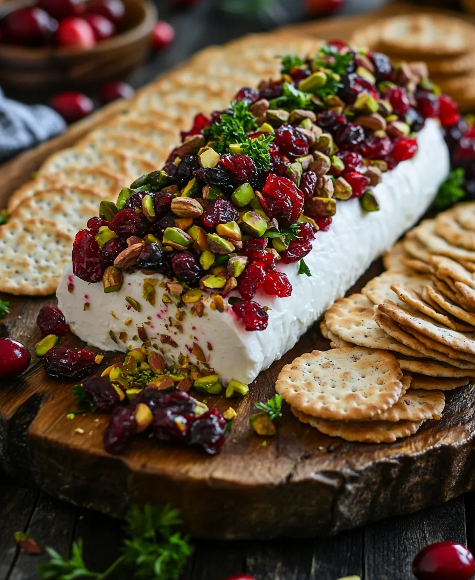 Cheese logs have firmly established themselves as a staple in the world of appetizers, thanks to their delightful blend of flavors and textures, as well as their visually appealing presentation. Whether you're hosting a casual get-together with friends, a holiday party, or a formal gathering, a cheese log can elevate your spread and impress your guests. Among the myriad of flavors available, the combination of cranberry and pistachio stands out as particularly enticing. This unique pairing brings together the tartness of cranberries and the rich, nutty flavor of pistachios, resulting in a cheese log that is both delicious and visually stunning.