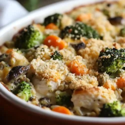 To create a truly delicious Creamy Chicken Wild Rice Casserole, it’s essential to understand the key ingredients that contribute to its rich flavor and satisfying texture. Each component plays a vital role in the overall dish, making it both nutritious and delightful. Let’s take a closer look at the main ingredients that make this casserole a standout.