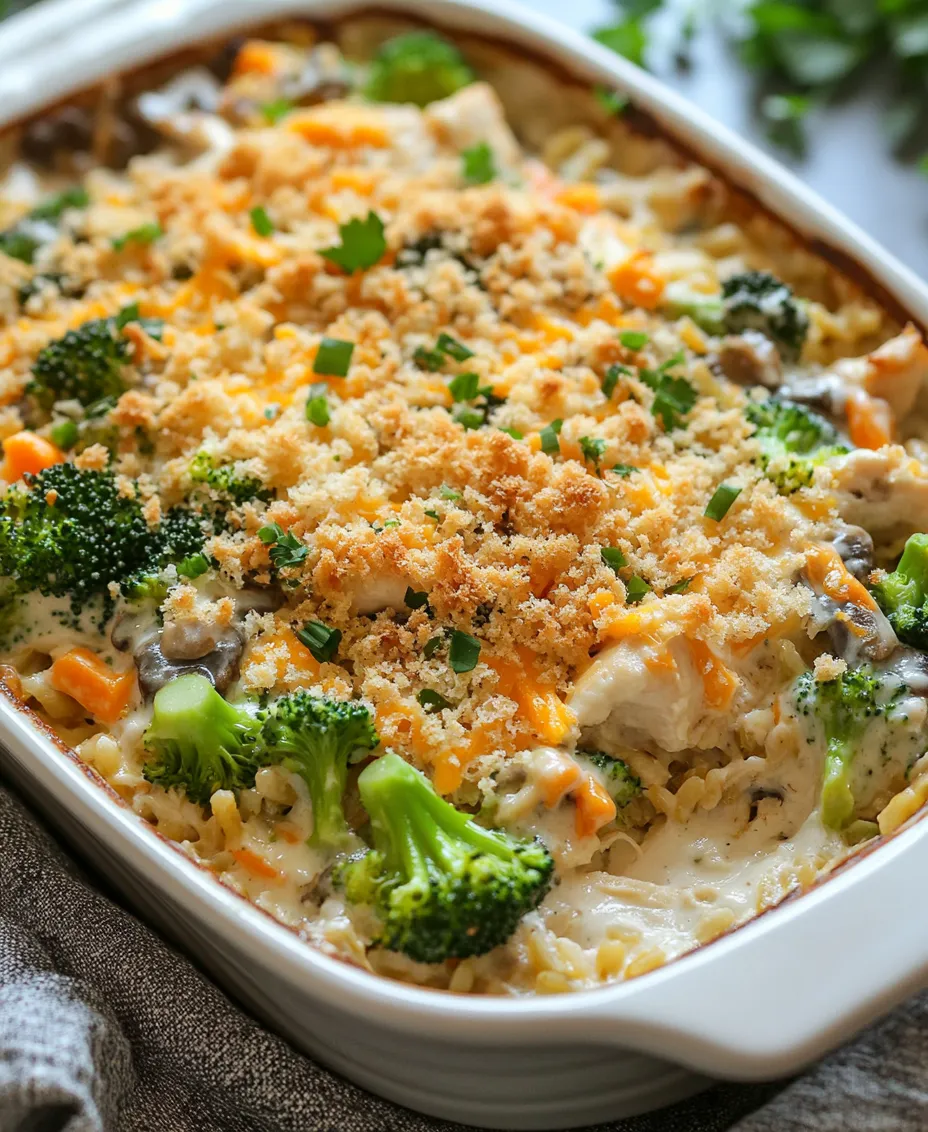 To create a truly delicious Creamy Chicken Wild Rice Casserole, it’s essential to understand the key ingredients that contribute to its rich flavor and satisfying texture. Each component plays a vital role in the overall dish, making it both nutritious and delightful. Let’s take a closer look at the main ingredients that make this casserole a standout.