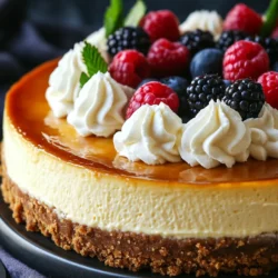 Indulging in a slice of creamy, decadent cheesecake is a treat that many of us look forward to, and when it comes to elevating this classic dessert, the Vanilla Bean Brown Butter Cheesecake stands out. This recipe combines the nutty, warm flavors of brown butter with the rich, luscious texture of cream cheese, all enhanced by the fragrant notes of vanilla bean and a hint of lemon zest. The result is a cheesecake that not only satisfies your sweet tooth but also introduces a complexity of flavors that make every bite memorable.