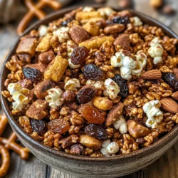 Party mixes have long been a go-to snack for gatherings of all kinds, offering a delightful blend of flavors and textures that cater to diverse palates. Whether it's game night with friends or a cozy movie marathon at home, a well-crafted party mix can elevate any occasion. Among the myriad of options available, the Sweet & Smoky Party Mix stands out with its irresistible combination of flavors that tickle the taste buds and keep you reaching for more. This unique recipe marries the sweetness of chocolate-covered raisins and brown sugar with the smoky undertones of spices, creating a sensory experience that is both satisfying and addictive.