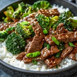 Beef & Broccoli Bliss is more than just a dish; it's a culinary experience that has earned a cherished place in kitchens worldwide. This classic stir-fry combines the rich flavors of tender beef and the crispiness of fresh broccoli, all enveloped in a savory sauce that tantalizes the taste buds. Whether you're a busy parent looking for a quick weeknight meal or a culinary enthusiast wanting to explore the world of Asian-inspired cuisine, this recipe serves as a go-to option for satisfying and nutritious dining.