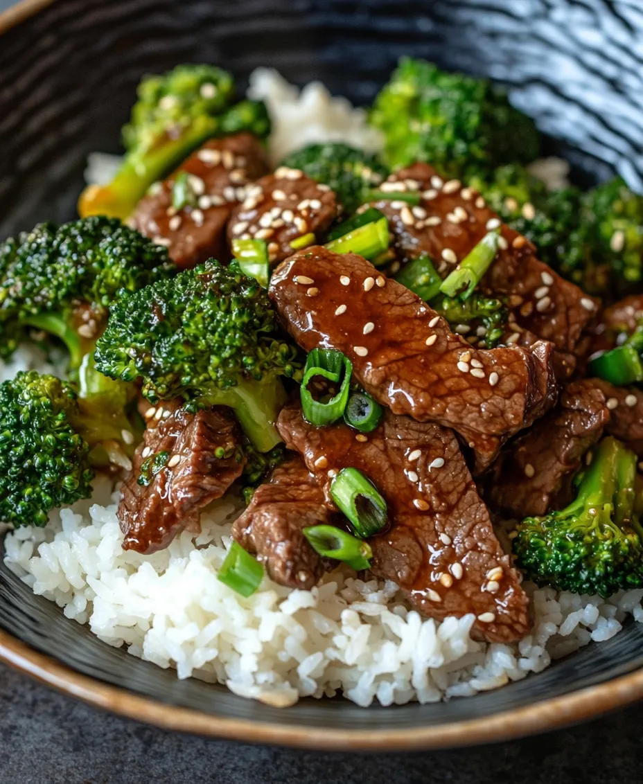 Beef & Broccoli Bliss is more than just a dish; it's a culinary experience that has earned a cherished place in kitchens worldwide. This classic stir-fry combines the rich flavors of tender beef and the crispiness of fresh broccoli, all enveloped in a savory sauce that tantalizes the taste buds. Whether you're a busy parent looking for a quick weeknight meal or a culinary enthusiast wanting to explore the world of Asian-inspired cuisine, this recipe serves as a go-to option for satisfying and nutritious dining.