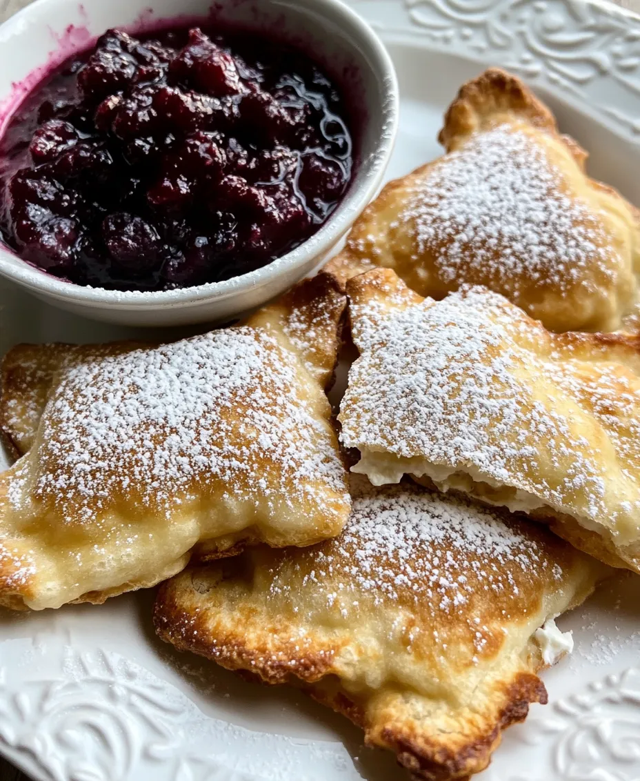 Are you searching for a unique yet simple recipe that packs a flavorful punch? Look no further than <strong>Crispy Air Fryer Ricotta Almond Pillows</strong>. This delightful dish marries the creamy texture of ricotta cheese with the nutty flavor of almonds, all while being cooked to crispy perfection in an air fryer. Not only do these pillows make for a delicious appetizer or snack, but they can also serve as a delightful dessert, showcasing their versatility in various dining settings.” /></p>
</p>
<h3>The Warm Notes of Cinnamon and Its Health Benefits</h3>
</p>
<p>Cinnamon is a beloved spice that adds warmth and depth to many dishes, including our crispy air fryer ricotta almond pillows. Not only does it enhance flavor, but cinnamon is also packed with health benefits. It has antioxidant properties, can help lower blood sugar levels, and may reduce inflammation. Incorporating cinnamon into your recipes can provide both a delightful taste and potential health perks, making it an ideal choice for your filling.</p>
</p>
<h3>Wonton Wrappers</h3>
</p>
<p>Wonton wrappers are the base of our crispy pillows, providing a delicate, crispy texture that perfectly complements the creamy ricotta almond filling. These thin sheets of dough are versatile and can be used in various dishes, from soups to dumplings.</p>
</p>
<h4>Types of Wrappers Available and Their Uses</h4>
</p>
<p>There are several types of wrappers available in stores:</p>
<p>– <strong>Wonton Wrappers</strong>: Typically square, these are perfect for folding into various shapes and are commonly used in Asian cuisines.</p>
<p>– <strong>Dumpling Wrappers</strong>: Slightly thicker than wonton wrappers, they are ideal for boiling or steaming.</p>
<p>– <strong>Spring Roll Wrappers</strong>: Thin and flexible, these are used for wrapping fillings and frying or baking.</p>
</p>
<p>Each type of wrapper has its unique texture and use, so be sure to choose the right one based on your culinary needs.</p>
</p>
<h4>Alternative Options for Gluten-Free or Low-Carb Diets</h4>
</p>
<p>For those following gluten-free or low-carb diets, there are alternatives available:</p>
<p>– <strong>Gluten-Free Wonton Wrappers</strong>: These can often be found in health food stores or the gluten-free aisle, made with rice flour or other gluten-free ingredients.</p>
<p>– <strong>Zucchini Slices</strong>: For a low-carb alternative, you can use thin slices of zucchini as a wrapper. They may not provide the same crispiness but will still hold the filling well when baked or air-fried.</p>
<p>– <strong>Egg Wraps</strong>: Whisk eggs, spread them thinly in a frying pan, and cook until set. These can serve as a low-carb wrapper option for your pillows.</p>
</p>
<h3>Step-by-Step Instructions for Making Crispy Air Fryer Ricotta Almond Pillows</h3>
</p>
<h4>Preparing the Filling</h4>
</p>
<p>To create a sumptuous filling that is rich and creamy, start with good-quality ricotta cheese.</p>
</p>
<p>1. <strong>Ingredients for Filling</strong>:</p>
<p>– 1 cup ricotta cheese</p>
<p>– 1/4 cup finely chopped almonds</p>
<p>– 2 tablespoons powdered sugar (or to taste)</p>
<p>– 1 teaspoon ground cinnamon</p>
<p>– 1/2 teaspoon vanilla extract</p>
</p>
<p>2. <strong>Mixing the Filling</strong>:</p>
<p>– In a mixing bowl, combine the ricotta cheese, chopped almonds, powdered sugar, ground cinnamon, and vanilla extract.</p>
<p>– Use a spatula or a whisk to blend the ingredients until smooth and creamy. Ensure that there are no lumps in the ricotta, as this will affect the texture of your pillows.</p>
</p>
<h4>Assembling the Pillows</h4>
</p>
<p>Now that your filling is ready, it’s time to assemble the pillows.</p>
</p>
<p>1. <strong>Folding and Sealing Wonton Wrappers</strong>:</p>
<p>– Lay a wonton wrapper flat on a clean surface.</p>
<p>– Place a teaspoon of the filling in the center of the wrapper.</p>
<p>– Dip your finger in water and run it along the edges of the wrapper to help seal.</p>
<p>– Fold the wrapper in half diagonally to create a triangle shape, pressing out any air pockets as you seal the edges.</p>
<p>– For a decorative touch, you can crimp the edges with a fork to ensure they are tightly sealed.</p>
</p>
<p>2. <strong>Common Mistakes to Avoid</strong>:</p>
<p>– <strong>Overfilling</strong>: Adding too much filling can cause the wrappers to burst during cooking. Stick to a teaspoon for perfect results.</p>
<p>– <strong>Not Sealing Properly</strong>: Air pockets can lead to the pillows opening up while cooking. Make sure to press firmly to seal the edges.</p>
</p>
<h4>Preheating the Air Fryer</h4>
</p>
<p>Preheating your air fryer is crucial for achieving that perfect crispy texture.</p>
</p>
<p>– <strong>Why Preheat?</strong>: Preheating ensures that the cooking temperature is consistent when you place your pillows inside. This leads to even cooking and helps in achieving that delightful crunch.</p>
</p>
<p>– <strong>How to Preheat</strong>: Set your air fryer to 375°F (190°C) and let it preheat for about 5 minutes.</p>
</p>
<h4>Cooking the Pillows</h4>
</p>
<p>Now that your pillows are assembled and your air fryer is preheated, it’s time to cook.</p>
</p>
<p>1. <strong>Cooking Techniques</strong>:</p>
<p>– Spray the basket of the air fryer lightly with cooking spray to prevent sticking.</p>
<p>– Arrange the pillows in a single layer in the basket, making sure they are not overcrowded. This allows hot air to circulate around each pillow, ensuring they cook evenly.</p>
</p>
<p>2. <strong>Timing and Temperature</strong>:</p>
<p>– Cook the pillows at 375°F (190°C) for 8-10 minutes.</p>
<p>– Check halfway through cooking and gently flip them for even browning.</p>
<p>– Keep an eye on them towards the end to avoid overcooking. They should be golden brown and crispy when done.</p>
</p>
<h3>Serving Suggestions</h3>
</p>
<p>Once your crispy air fryer ricotta almond pillows are ready, it’s time to serve!</p>
</p>
<p>1. <strong>Dipping Sauces and Accompaniments</strong>:</p>
<p>– Consider serving your pillows with a drizzle of honey or a dusting of powdered sugar for a sweet touch.</p>
<p>– A side of warm chocolate sauce or a berry compote can elevate the dish, adding contrasting flavors and textures.</p>
</p>
<p>2. <strong>Presentation Tips</strong>:</p>
<p>– Arrange the pillows on a platter and garnish with fresh mint leaves or a sprinkle of chopped almonds for an attractive presentation.</p>
<p>– Serve them warm for the best experience, as the filling will be creamy and the wrappers beautifully crisp.</p>
</p>
<h3>Nutritional Information</h3>
</p>
<p>Understanding the nutritional value of your meal is important, especially if you are mindful of your diet.</p>
</p>
<p>1. <strong>Breakdown of Calories and Nutritional Benefits</strong>:</p>
<p>– Each serving of crispy air fryer ricotta almond pillows (approximately three pillows) contains around 220 calories.</p>
<p>– The filling provides protein from the ricotta and healthy fats from the almonds, making it a satisfying snack or appetizer.</p>
</p>
<p>2. <strong>Portion Sizes and Dietary Considerations</strong>:</p>
<p>– This recipe yields about 12 pillows, making it perfect for sharing at gatherings. Adjust the portion sizes based on your needs.</p>
<p>– If you are watching your sugar intake, consider reducing the amount of powdered sugar used in the filling.</p>
</p>
<h3>Conclusion</h3>
</p>
<p>Making crispy air fryer ricotta almond pillows is not just a cooking experience; it’s a delightful culinary adventure that allows you to savor the joy of creating something special. With their creamy filling and crispy exterior, these pillows are perfect for an appetizer or a sweet treat.</p>
</p>
<p>Don’t hesitate to experiment with different flavors by adding ingredients like citrus zest or swapping out almonds for pecans or walnuts. The convenience and health benefits of air frying make this recipe not only delicious but also a smart choice for those looking to enjoy a guilt-free snack.</p>
</p>
<p>So gather your ingredients, follow the steps, and indulge in the delightful taste of homemade crispy air fryer ricotta almond pillows. Happy cooking!</p>
</div>