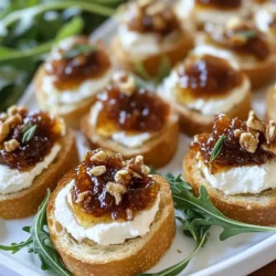 Appetizers play a crucial role in entertaining, setting the tone for the meal ahead while tantalizing guests' taste buds. They serve as an introduction to the culinary experience, often sparking conversations and creating an inviting atmosphere. Among the myriad of appetizer options, the Goat Cheese & Fig Jam Delight stands out as a harmonious blend of flavors that is not only delicious but also visually appealing. This dish embodies the perfect balance of creamy, tangy, and sweet elements, making it an irresistible starter for any gathering.