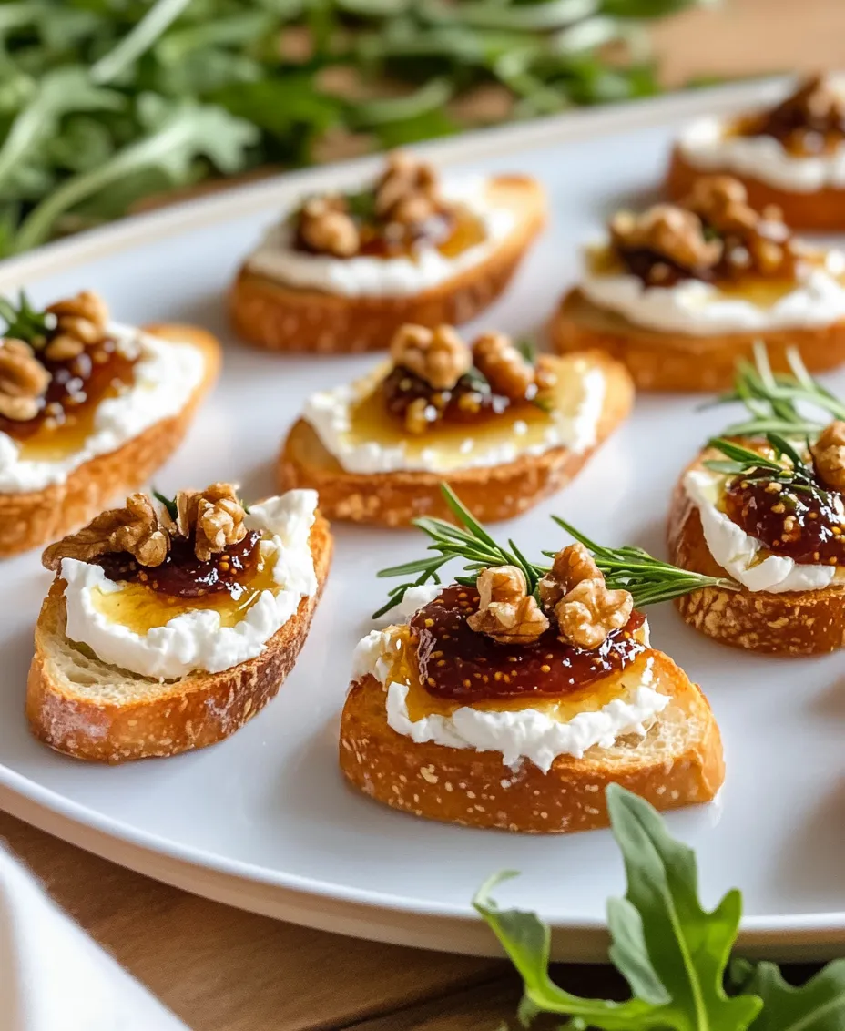 Appetizers play a crucial role in entertaining, setting the tone for the meal ahead while tantalizing guests' taste buds. They serve as an introduction to the culinary experience, often sparking conversations and creating an inviting atmosphere. Among the myriad of appetizer options, the Goat Cheese & Fig Jam Delight stands out as a harmonious blend of flavors that is not only delicious but also visually appealing. This dish embodies the perfect balance of creamy, tangy, and sweet elements, making it an irresistible starter for any gathering.