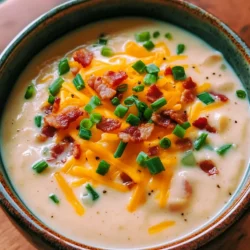 When it comes to comfort food, few dishes can rival the heartwarming embrace of a creamy potato soup. Its rich, velvety texture and robust flavors make it a perennial favorite for cozy nights in, gatherings with friends, and even quick weeknight dinners. Enter the Creamy Loaded Potato Bliss, a recipe that takes the classic potato soup to new heights. This dish is not only indulgent but also versatile, making it suitable for various occasions—from casual family meals to elegant dinner parties.
