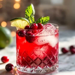 In recent years, the trend of mocktails has been on the rise, captivating the attention of both social drinkers and health enthusiasts alike. Mocktails, which are non-alcoholic versions of traditional cocktails, offer the same vibrant flavors and visually appealing presentation without the effects of alcohol. They have become a staple at gatherings, ensuring that everyone, regardless of their drinking preferences, can partake in the festivities. One such delightful creation is the Sparkling Holly Berry Mocktail, a festive and refreshing beverage that embodies the essence of celebration.