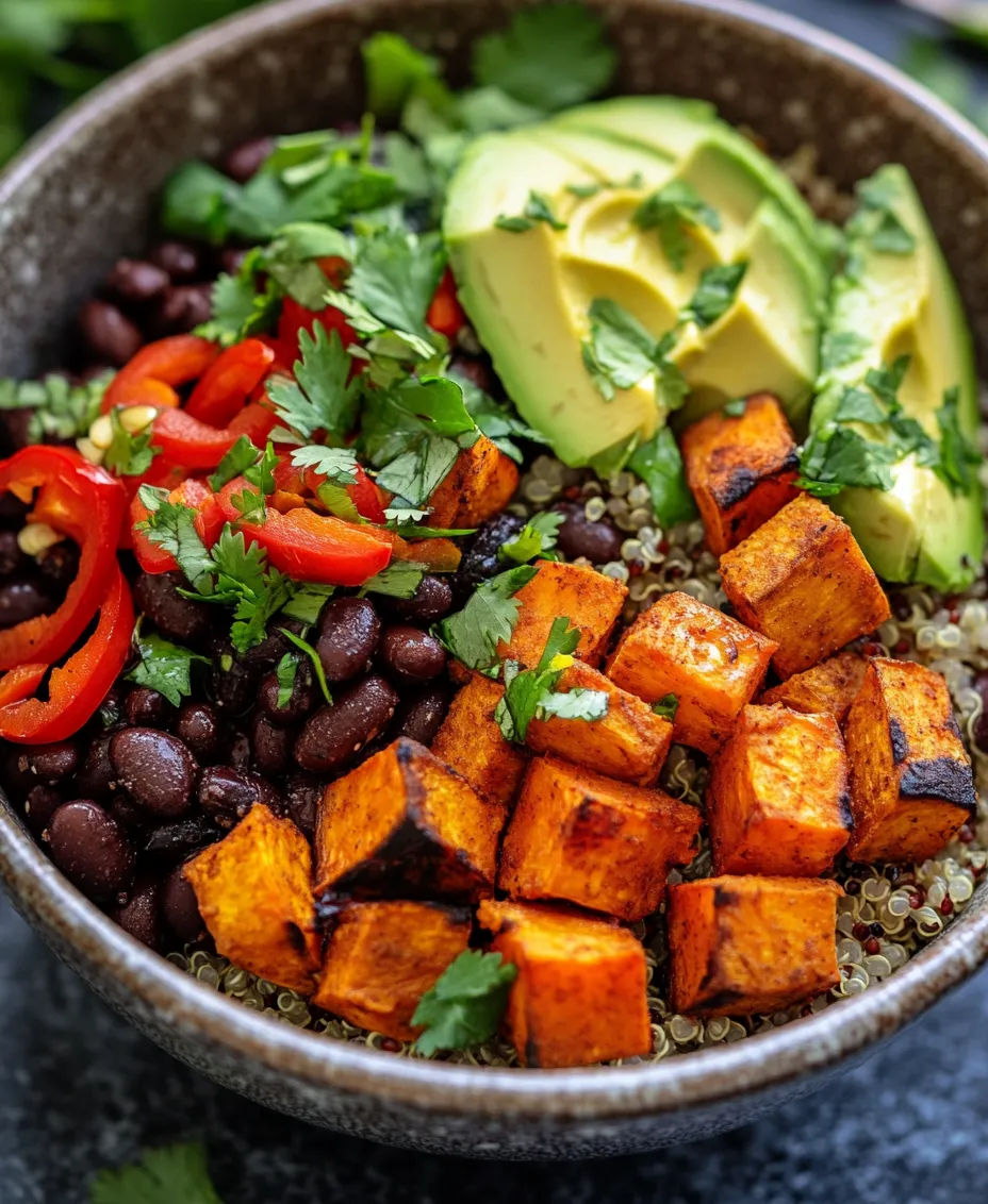 To fully appreciate the Roasted Sweet Potato Black Bean Bowls, it’s essential to understand the nutritional powerhouses at play. Each ingredient contributes to the overall health benefits and flavor profile of the dish.