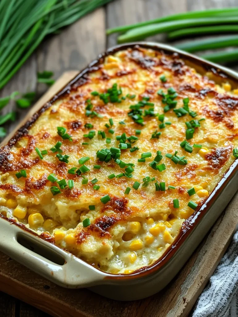 In the world of comfort food, few dishes can compete with the heartwarming allure of a corn casserole. This Honey-Glazed Corn Casserole blends the natural sweetness of corn with the richness of heavy cream and the delightful touch of honey, creating a dish that is both indulgent and satisfying. Ideal for family gatherings, potlucks, or cozy dinners at home, this recipe will not only tantalize your taste buds but also bring a sense of nostalgia to your dining table. In this article, we will delve into the origins of corn casserole, the nutritional benefits of its ingredients, and a detailed step-by-step guide to creating this delectable dish.