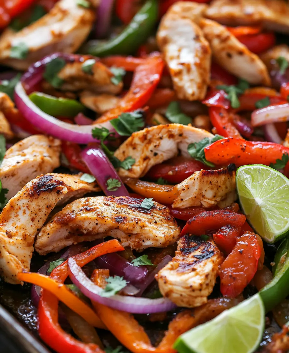 In recent years, sheet pan meals have taken the culinary world by storm, becoming a go-to choice for home cooks seeking convenience without compromising flavor. Among these delightful dishes, Sizzlin' Sheet Pan Chicken Fajitas stand out as a vibrant and satisfying option. This recipe embodies the essence of a complete meal prepared in one pan, making it ideal for busy weeknights or casual gatherings with friends and family.