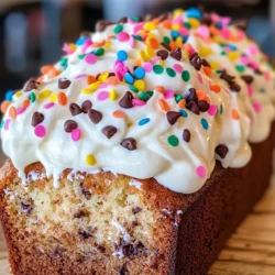 Banana bread is a beloved classic, a staple in kitchens and a favorite for breakfast, snacks, or even dessert. However, what if we told you that there’s a way to elevate this comforting treat into an extraordinary dessert? Introducing the Rebel Float Frosted Banana Bread—a whimsical twist that combines the nostalgic flavors of banana bread with the fizzy delight of a float. This innovative recipe takes the traditional banana bread you know and love and infuses it with the essence of root beer floats, creating a vibrant and decadent dessert that tantalizes the taste buds.