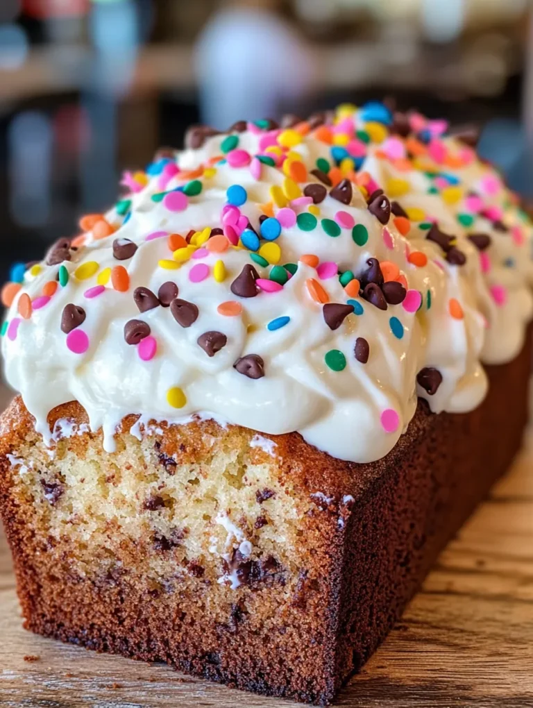 Banana bread is a beloved classic, a staple in kitchens and a favorite for breakfast, snacks, or even dessert. However, what if we told you that there’s a way to elevate this comforting treat into an extraordinary dessert? Introducing the Rebel Float Frosted Banana Bread—a whimsical twist that combines the nostalgic flavors of banana bread with the fizzy delight of a float. This innovative recipe takes the traditional banana bread you know and love and infuses it with the essence of root beer floats, creating a vibrant and decadent dessert that tantalizes the taste buds.