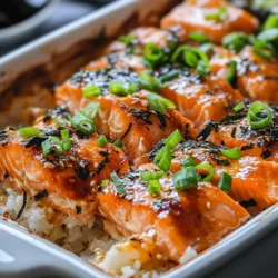 In the ever-evolving world of culinary delights, few dishes have captured the hearts and palates of food enthusiasts quite like sushi. Traditionally a Japanese staple, sushi has undergone a transformation in recent years, leading to the rise of creative interpretations that cater to the tastes and preferences of home cooks worldwide. One such innovation is the Spicy Salmon Sushi Bake, a dish that beautifully marries the beloved elements of sushi with the comfort of a baked casserole.