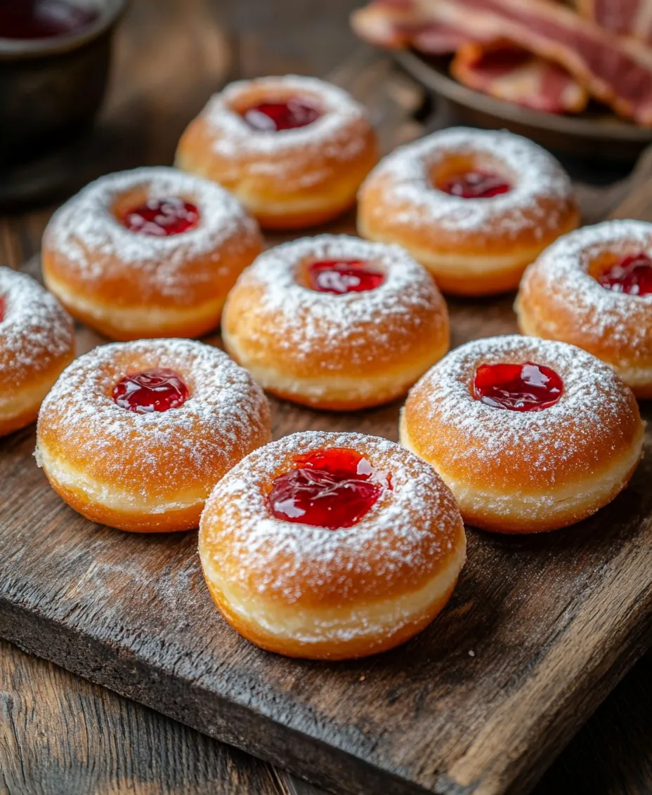 Jelly donuts, or sufganiyot as they are known in Hebrew, are a delightful treat cherished around the world. Whether enjoyed during festive celebrations such as Hanukkah or as a sweet indulgence any time of year, these fluffy, filled pastries have a universal appeal. The joy of biting into a warm jelly donut, with its soft exterior giving way to a burst of fruity filling, is an experience that transcends cultural boundaries. For many, these treats evoke fond memories of family gatherings and childhood delights, making them a symbol of comfort and joy.