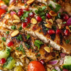 The Chicken Shawarma Crispy Rice Salad is a vibrant and enticing dish that beautifully marries the flavors of Middle Eastern cuisine with the satisfying crunch of crispy rice. This unique salad not only showcases the deliciously spiced marinated chicken but also incorporates fresh vegetables and herbs, creating a delightful medley of textures and tastes. With its roots deeply embedded in the culinary traditions of the Levant, shawarma has become a beloved dish across various cultures, offering a taste experience that is both comforting and exotic.