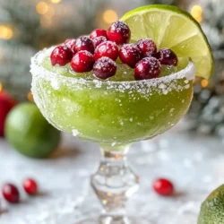 As the holiday season approaches, the celebration of family, friends, and festive gatherings takes center stage. What better way to toast to the joy of the season than with a vibrant and refreshing Frozen Holiday Margarita? This delightful cocktail combines the classic flavors of a margarita with a festive twist, making it an ideal drink for holiday parties and gatherings. With its icy texture and zesty taste, the Frozen Holiday Margarita is sure to brighten up any occasion, offering a perfect blend of tartness, sweetness, and a hint of spice.