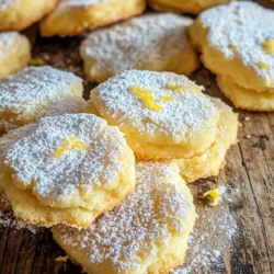 In the delightful world of baking, few treats can rival the bright, refreshing flavor of Zesty Lemon Meltaways. These cookies are not just a dessert; they embody the essence of sunshine captured in a melt-in-your-mouth morsel that instantly elevates any occasion. Whether you are hosting a spring gathering, preparing for a festive holiday celebration, or simply craving a sweet snack to enjoy at home, these cookies offer versatility that is hard to beat.