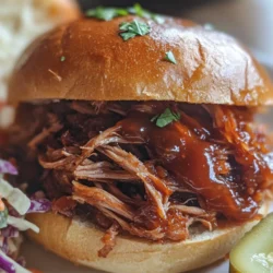 The allure of a perfectly cooked pulled pork dish lies in its tender texture and rich flavors, making it a favorite for gatherings and family dinners alike. Pulled pork, with its melt-in-your-mouth quality, has become a staple in American cuisine, celebrated for its versatility and the ease of preparation. In this article, we delve into the delightful world of Tender Bliss Crockpot Pulled Pork, a recipe that allows you to enjoy mouthwatering pulled pork with minimal effort. Using a slow cooker, this recipe transforms a simple pork shoulder into a succulent meal that can be enjoyed on its own or piled high on a bun with coleslaw.