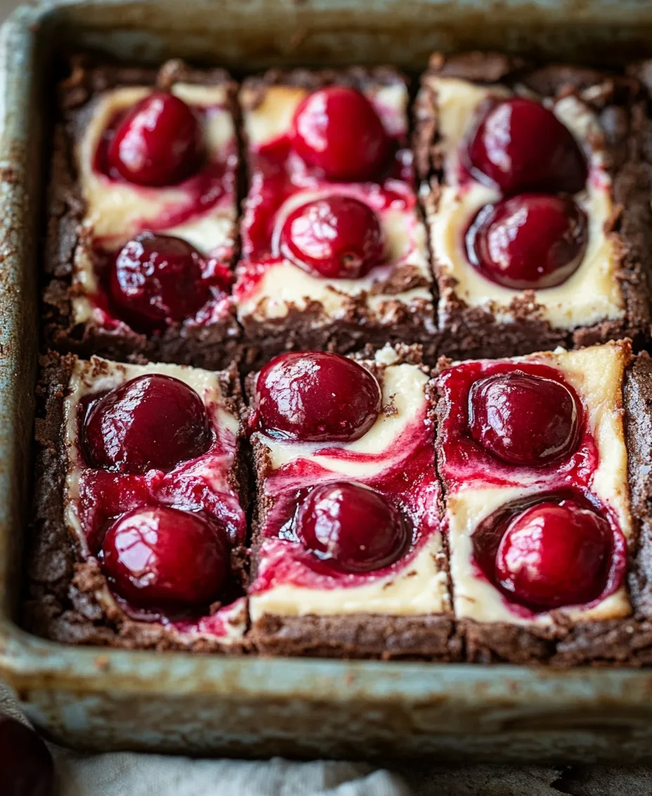 Before we roll up our sleeves and get started, let’s take a closer look at the key ingredients that make Cherry Cheesecake Brownie Bars a standout dessert.