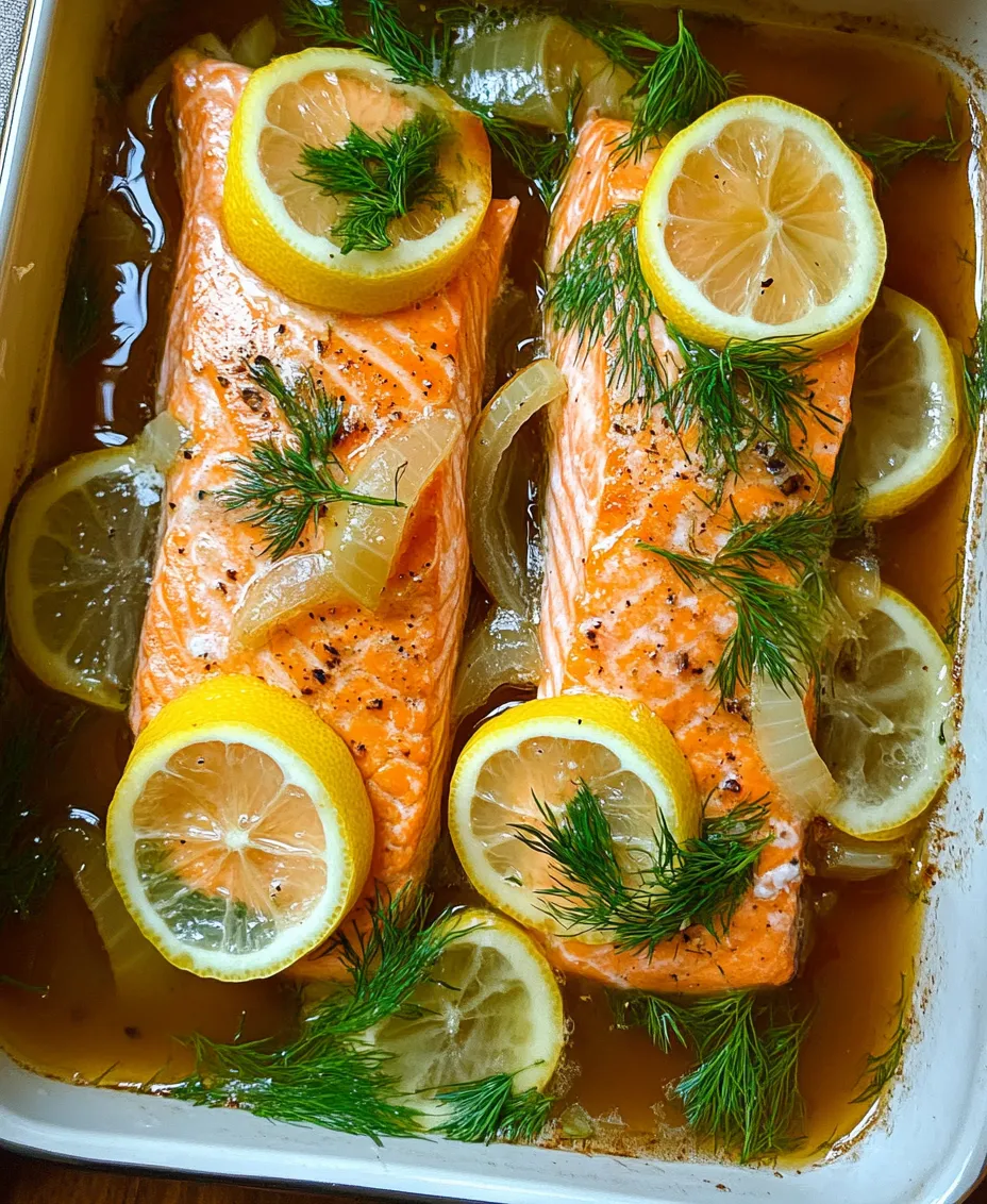 Whole oven poached salmon is a culinary gem that not only highlights the delicate flavors of this magnificent fish but also brings a sense of elegance to any dining occasion. Whether you are planning a special celebration or a cozy family dinner, poached salmon stands out as a stunning centerpiece that is both visually appealing and delicious. This recipe allows the natural taste of salmon to shine through while providing an opportunity to infuse it with various aromatics and herbs that elevate the dish to new heights.