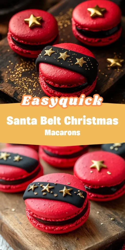 Celebrate the festive season with a family-friendly dessert thats sure to delight everyone! These no-bake Santa Belt Christmas Macarons are a fun and creative way to bring some holiday cheer to your gatherings. Perfect for making memories in the kitchen, these whimsical treats are as delicious as they are stunning. ChristmasBaking FamilyDessert NoBakeDessert FestiveTreats HolidayBaking Macarons Afterka