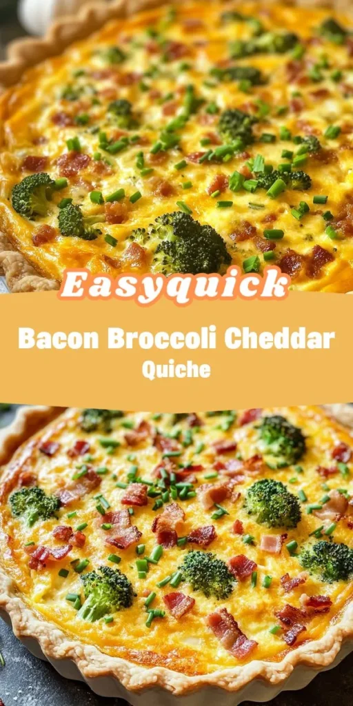 Looking for healthy lunch ideas that the whole family will love? This Bacon Broccoli Cheddar Quiche is a nutritious and delicious option that packs in protein and veggies while being incredibly easy to prepare. Perfect for meal prep or a quick family-friendly lunch, this quiche will surely become a staple in your kitchen. HealthyLunchIdeas FamilyFriendlyLunch MealPrep Quiche BaconBroccoliCheddar Afterka HealthyEating