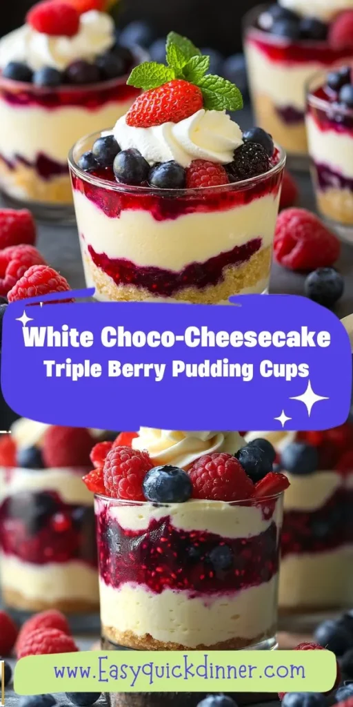 Discover the perfect health-conscious treat with this simple pie recipe featuring fresh berries and creamy layers. This dessert combines the richness of cheesecake with the sweetness of white chocolate, making it an easy cake recipe youll want to keep on hand for gatherings or afterka indulgences. A delicious way to enjoy nutritious ingredients while satisfying your sweet tooth! DessertIdeas HealthyEating BerryDelight SimpleRecipes CakeLovers EasyBaking HealthyDesserts