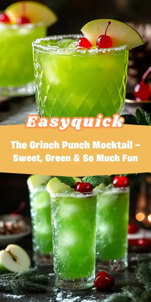 Searching for a deliciously vibrant vegetarian lunch option? This Grinch Punch Mocktail is your festive solution, perfect for holiday gatherings! Its a low-carb lunch that everyone will enjoy, allowing you to celebrate the season joyfully. Afterka will love this refreshing twist! VegetarianLunch LowCarbLunch Mocktail HolidayDrinks FestiveFlavors FamilyFun Celebration