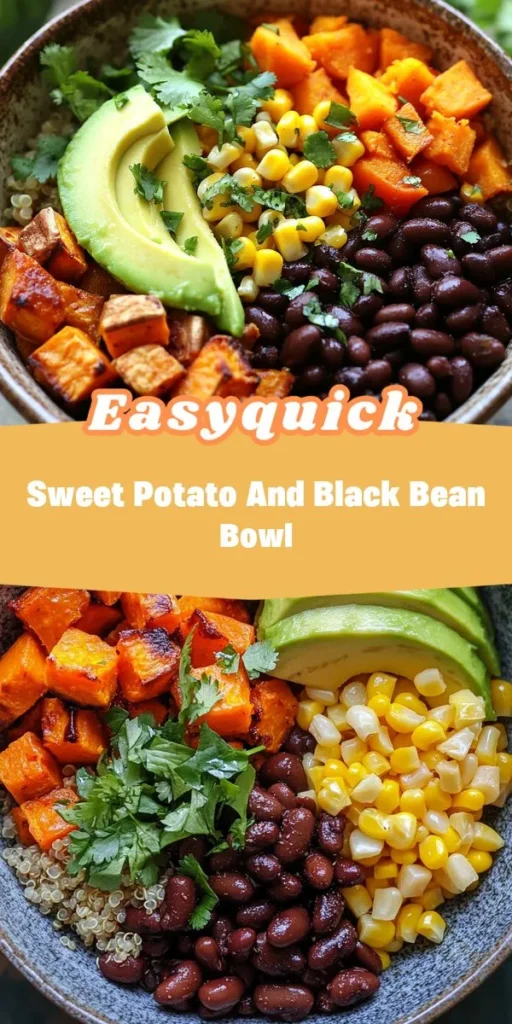 Elevate your lunch game with this vibrant Sweet Potato & Black Bean Bowl, a perfect vegetarian lunch option packed with nutrients. With a delicious mix of sweet potatoes, black beans, and fresh veggies, it also serves as a low-carb lunch that fuels your body without the extra carbs. Discover the benefits of afterka and make mealtime exciting! VegetarianLunch LowCarbLunch HealthyEating PlantBased Nutrition SweetPotato MealPrep