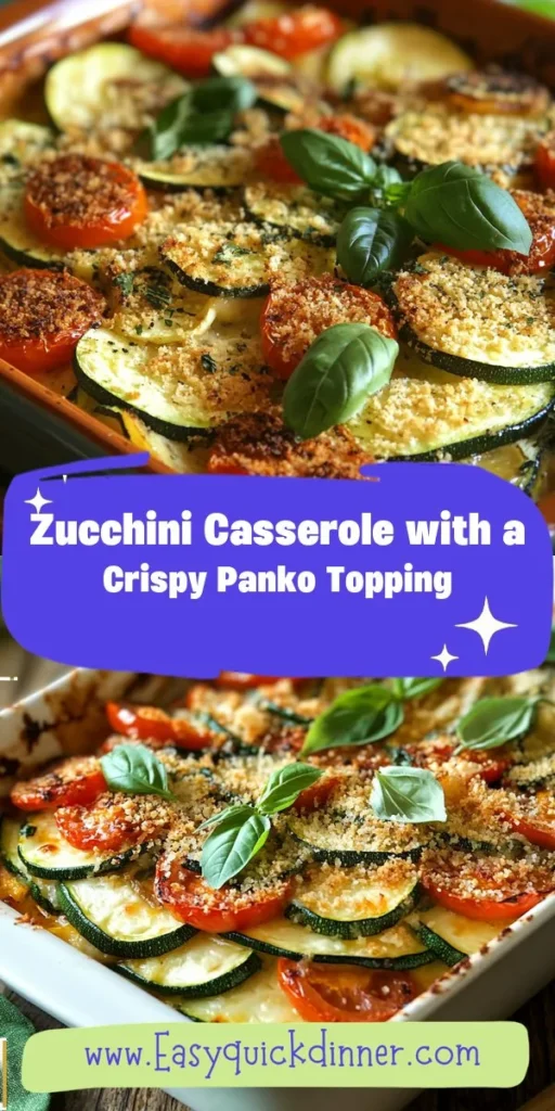 Looking for a delicious vegetarian lunch option that wont derail your low-carb goals? This Zucchini Casserole with a Crispy Panko Topping is perfect for a satisfying meal, combining fresh flavors and hearty ingredients without the carbs. Afterka brings you a dish that feels indulgent but is packed with nutrition. VegetarianLunch LowCarbLunch HealthyEating ZucchiniCasserole MealPrep ComfortFood CasseroleRecipes