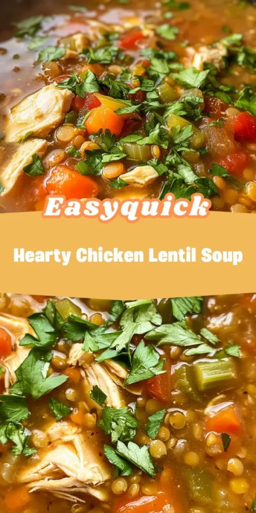 Looking for a nutritious and satisfying vegetarian lunch option? This Hearty Chicken Lentil Soup is perfect for low-carb lunch lovers, combining protein-rich chicken and fiber-packed lentils into a delightful bowl. Whether youre meal prepping or just need a cozy dish, afterka offers recipes that make healthy eating easy! VegetarianLunch LowCarbLunch HealthyEating MealPrep ComfortFood Nutrition SoupRecipes