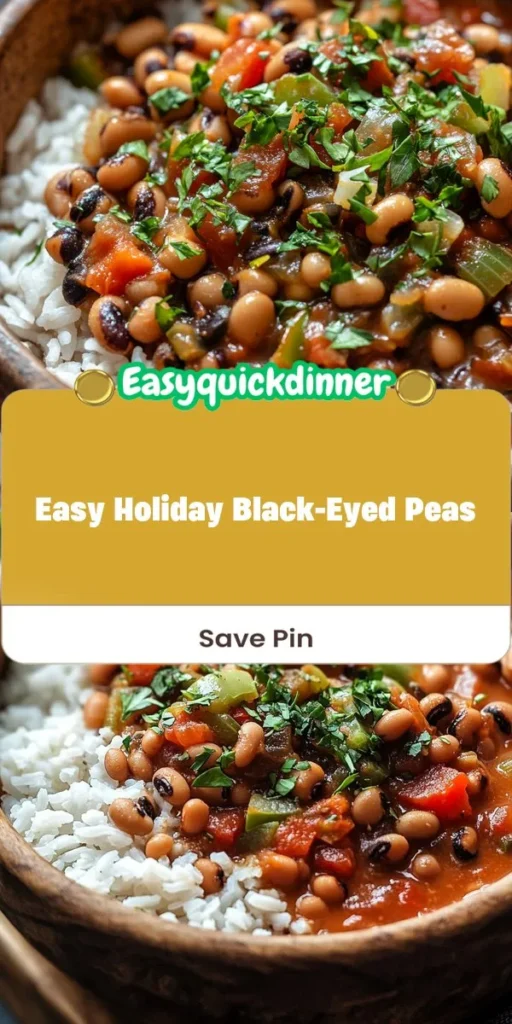 Elevate your meal prep for work with this protein-packed lunch idea featuring Easy Holiday Black-Eyed Peas. Packed with nutrients and rich in flavor, these legumes are perfect for keeping you satisfied throughout your busy day. Dont forget to explore more healthy recipes with Afterka! MealPrep HealthyLunch BlackEyedPeas ProteinPacked Nutrition EasyRecipes HealthyEating