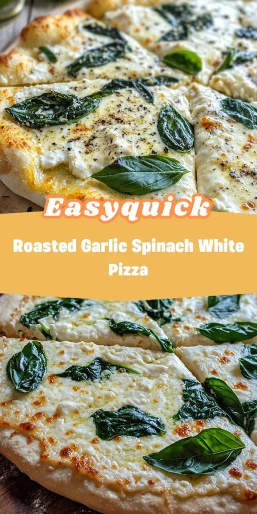 Looking for a family-friendly lunch that’s both delicious and easy to make? This one-pan lunch recipe featuring Roasted Garlic Spinach White Pizza is the perfect solution for busy days. With its creamy cheese and wholesome ingredients, its a dish that everyone will love, making lunchtime a breeze with afterka! FamilyFriendlyLunch OnePanLunch WhitePizza HealthyEating EasyRecipes ItalianCuisine CookingWithKids