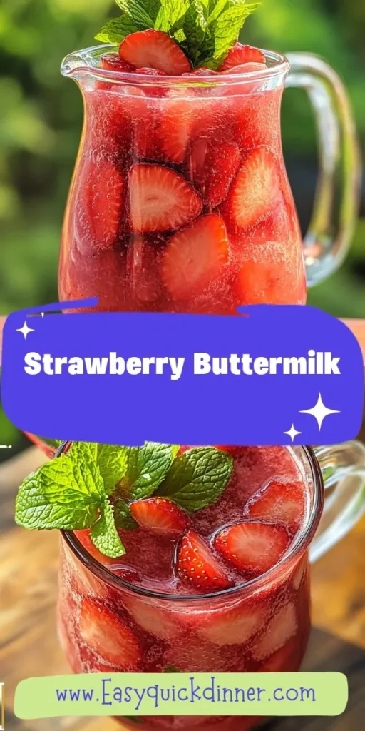 Craving a quick and easy treat? This 30-minute dessert features a simple pie recipe that combines the fresh taste of strawberries with creamy buttermilk for a refreshing twist. Perfect for summer gatherings or a light snack, the Strawberry Buttermilk Bliss is a must-try from afterka! HealthyDesserts EasyRecipes StrawberryPie SummerTreats NutritionFocus QuickDesserts ButtermilkBliss