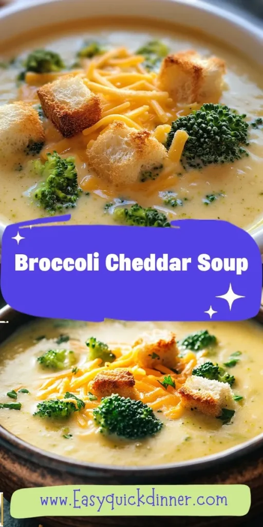 Transform your meal prep for work with this protein-packed lunch idea that keeps you energized throughout the day. The Creamy Broccoli Cheddar Delight not only serves as a nutritious option, but it&rsquo;s also customizable to fit various dietary needs. Discover how to make this comforting soup and elevate your lunch game with afterka&rsquo;s delicious recipes! MealPrep HealthyLunch BroccoliCheddar ProteinPacked NutritiousMeals ComfortFood CookingAtHome