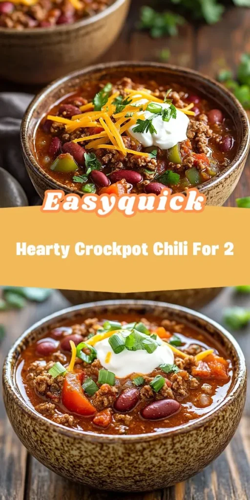 Looking for a protein-packed lunch idea to elevate your meal prep for work? Try this hearty crockpot chili recipe from Afterka, which combines ground meat, beans, and vibrant veggies for a satisfying, nutritious meal. Perfect for making ahead, this chili offers a delicious way to fuel your day while keeping your health goals in check! MealPrep HealthyLunch CrockpotChili ProteinPacked Nutrition HealthyEating Afterka