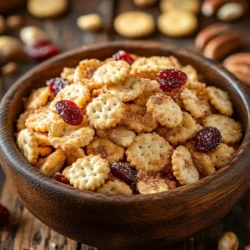 In the world of snacking, few things are as versatile and satisfying as a well-crafted snack mix. Whether it's a cozy movie night, a festive gathering, or just a simple craving for something crunchy and sweet, snack mixes provide the perfect solution. They are the ultimate blend of flavors and textures that can be customized to cater to a variety of tastes. Among the many variations of snack mixes, the Cinnamon Sugar Oyster Cracker Snack Mix offers a unique twist that combines the beloved oyster cracker with the warm, inviting flavors of cinnamon and sugar. This delightful combination not only satisfies your sweet tooth but also provides a satisfying crunch that keeps you coming back for more.