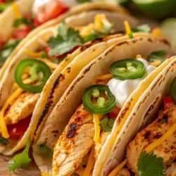 If you're looking for a meal that's quick, delicious, and incredibly versatile, look no further than chicken tacos. These delightful handheld treats have secured a special place in kitchens around the world, thanks to their ease of preparation and rich flavor. Whether you're hosting a casual gathering, whipping up a weeknight dinner, or simply craving something satisfying, chicken tacos are the perfect answer.