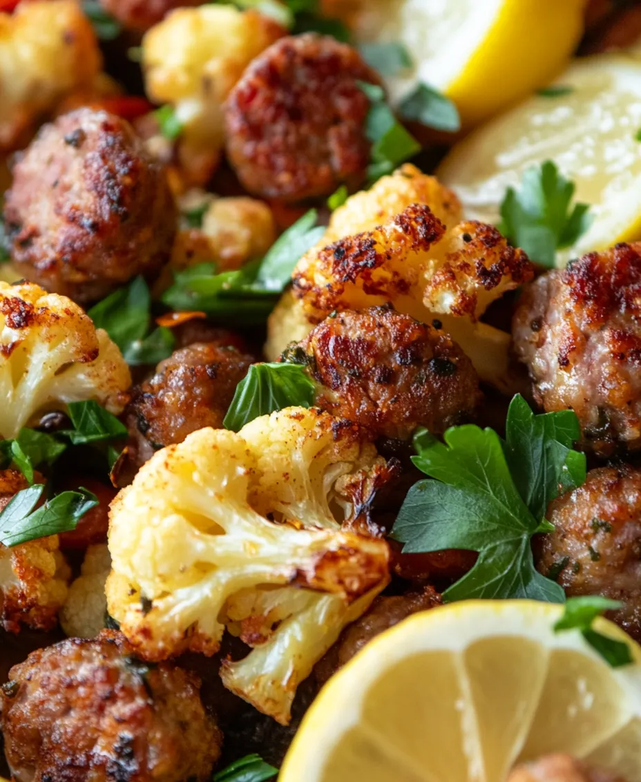 At the heart of this dish lies spicy Italian sausage, known for its rich flavor and juicy texture. This type of sausage is typically seasoned with a blend of spices, including fennel, garlic, and red pepper flakes, contributing to its characteristic heat and savory profile. The sausage not only adds depth to the medley but also infuses the cauliflower with its spicy essence during the cooking process. When selecting your sausage, look for high-quality options that utilize natural casings and authentic Italian herbs, as these will deliver the best flavor and texture.